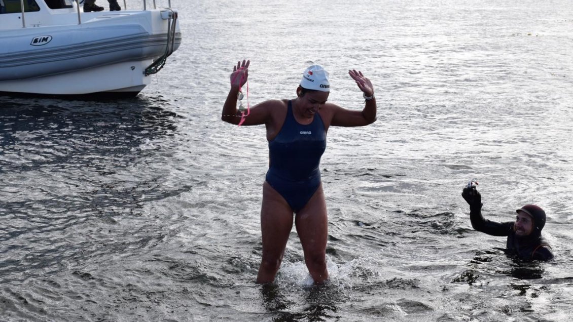 Bárbara Hernández: la primera mujer en cruzar nadando el Canal Beagle