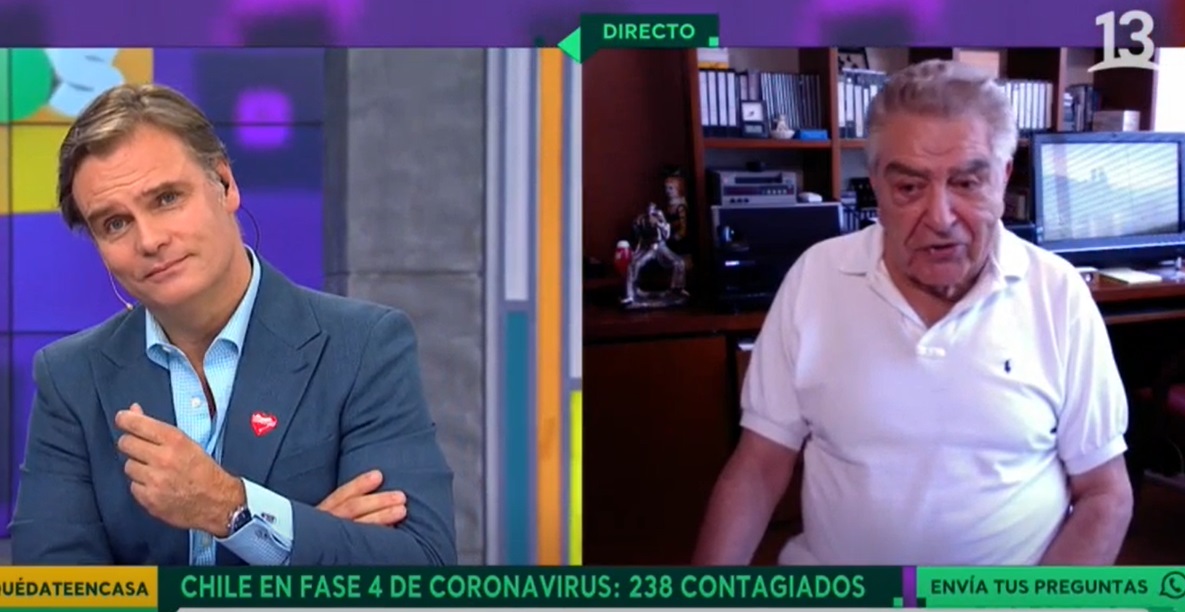 Don Francisco recitó poema en "Bienvenidos" a raíz del coronavirus