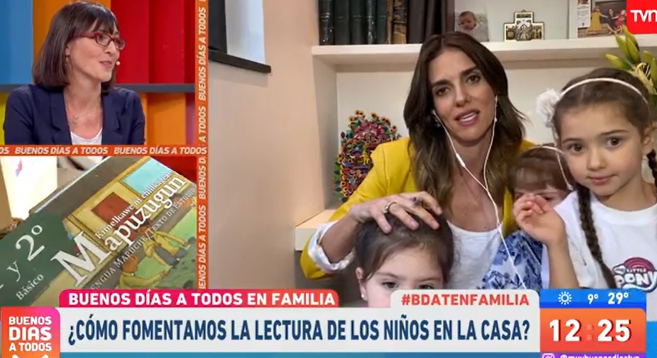 Hijas de María Luisa Godoy la interrumpieron en plena conducción de "Buenos días a todos"