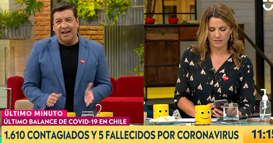Monserrat Álvarez y JC Rodríguez se irritaron con entrevistada en matinal: "Hay una cosa de consciencia"