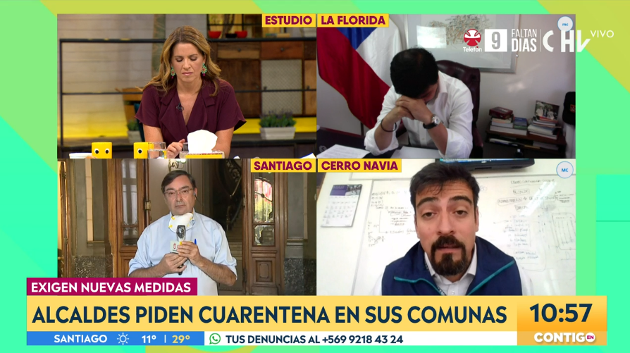 El duro debate entre Guevara, Carter y Tamayo en "Contigo en la mañana"