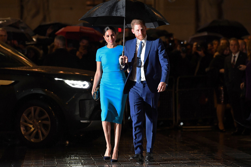 Los registros que dejó la reaparición de Meghan y Harry en Reino Unido