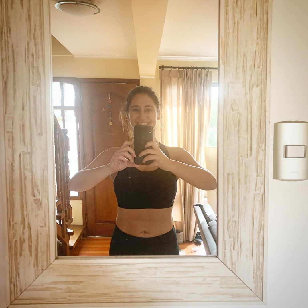 belén mora mostró su transformación física