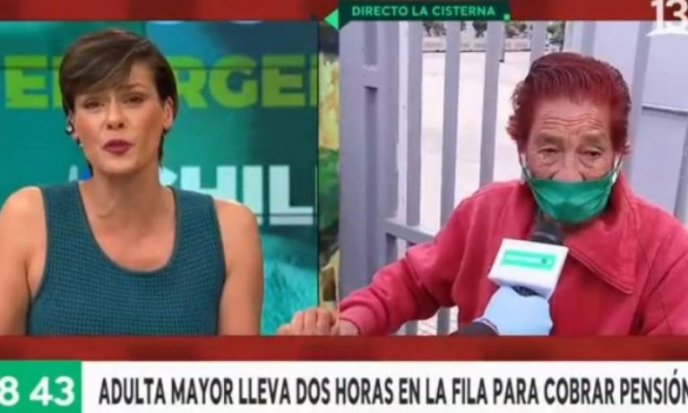 Tonka Tomicic promete ayuda a adulta mayor que recibe $130.000 de pensión