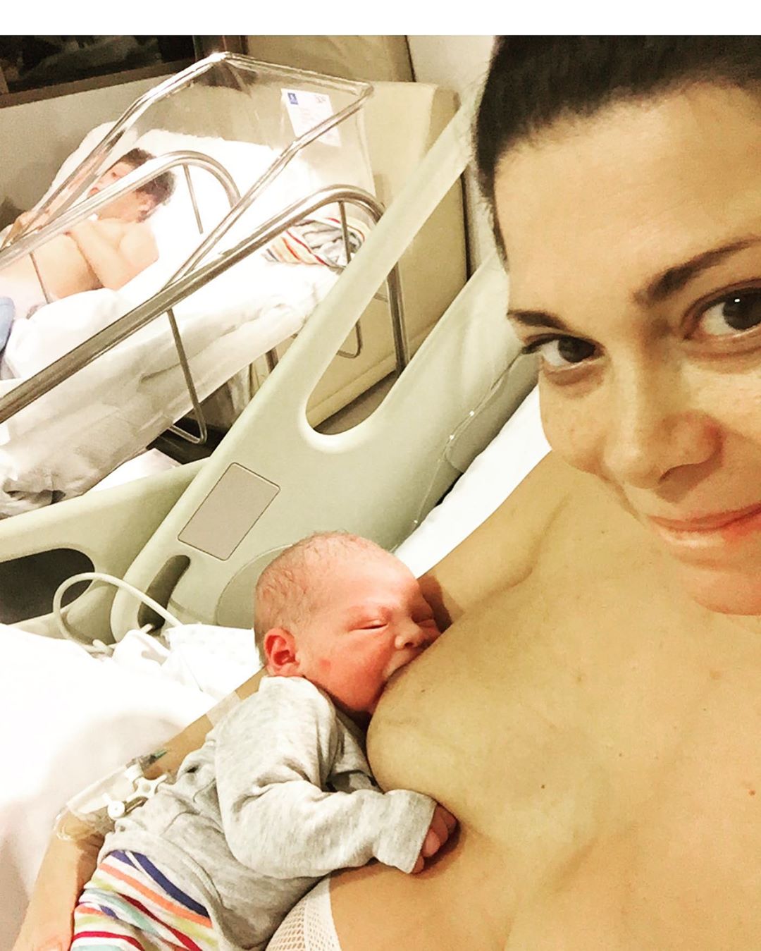 antonella ríos y su hijo Manuel