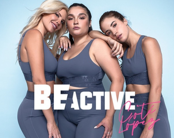 Imperio Inca Ajustable grado Coté López lanzó su propia marca de ropa deportiva "Be Active" — FMDOS