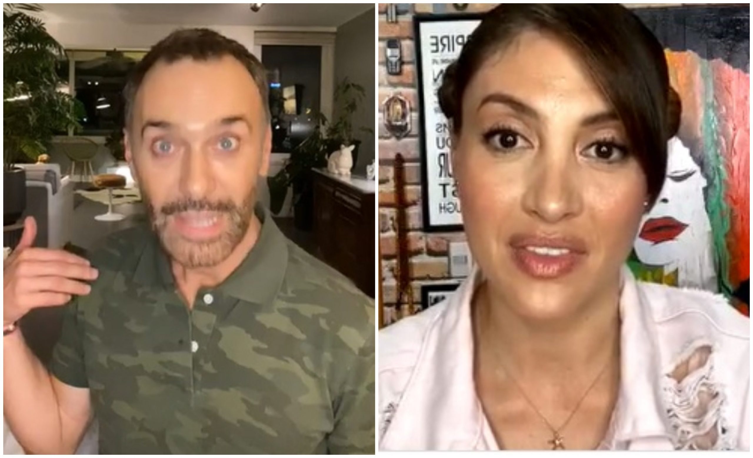 Jordi Castell confronta a usuario en plena entrevista por Instagram Live: "No seai ordinario con mi invitada"