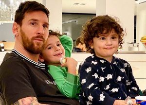 Leo Messi compartió divertido entrenamiento junto a su hijo Ciro
