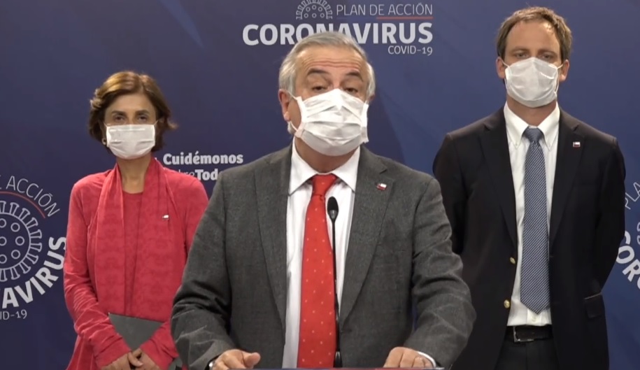 Confirman 11.812 contagios y 168 fallecidos por coronavirus en Chile