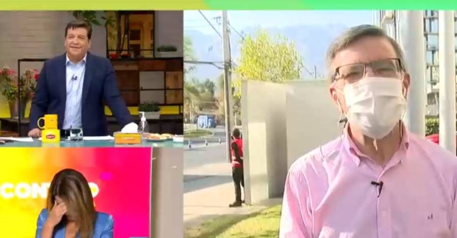 Monserrat Álvarez avergonzada por íntima pregunta a Joaquín Lavín en matinal de CHV