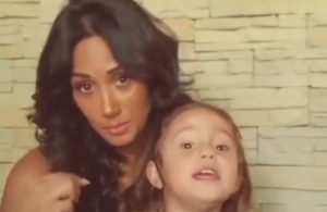 Pamela Díaz hizo llamado a quedarse en casa con adorable video junto a su hija Pascuala