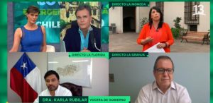 El tenso momento entre Karla Rubilar y Amaro Gómez-Pablos en "Bienvenidos"