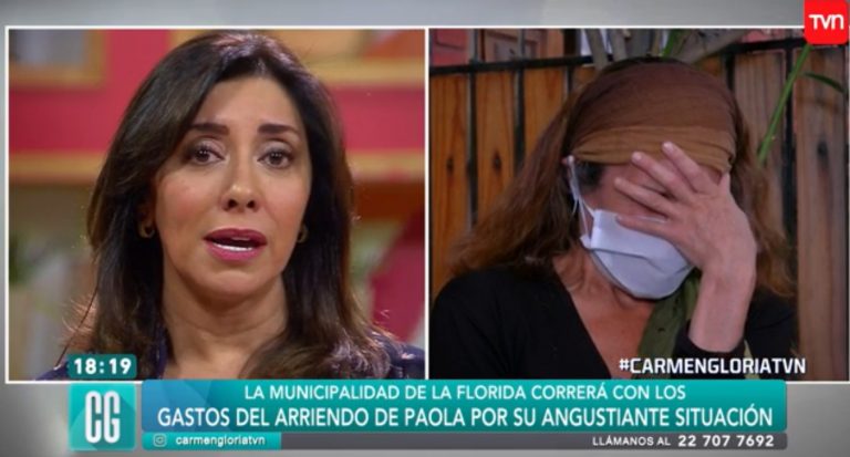 Historia de mujer que quedó viuda y ciega emocionó a Carmen Gloria Arroyo en su programa