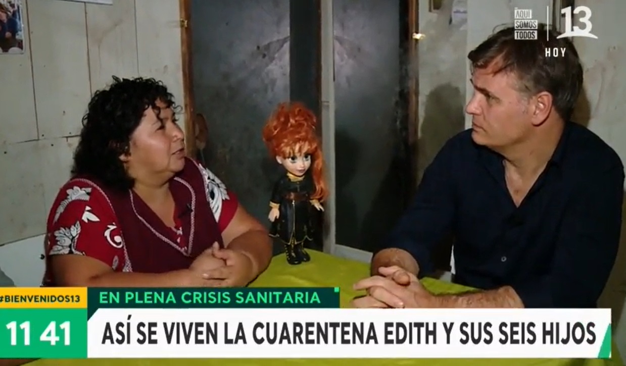 El noble gesto de los rostros de "Bienvenidos" con madre de seis hijos