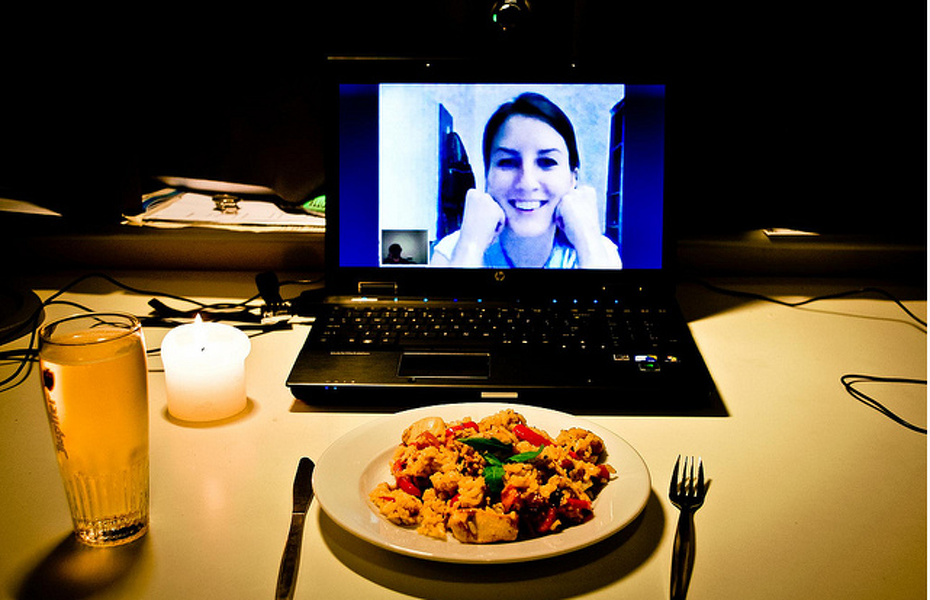 relación a distancia por la cuarentena