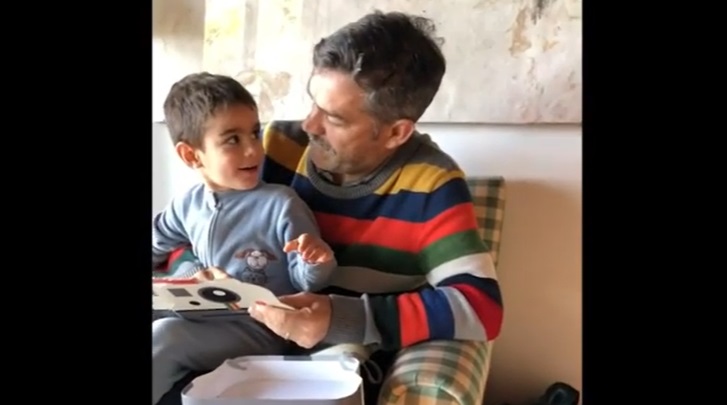 felipe braun hace recetas con sus hijos 