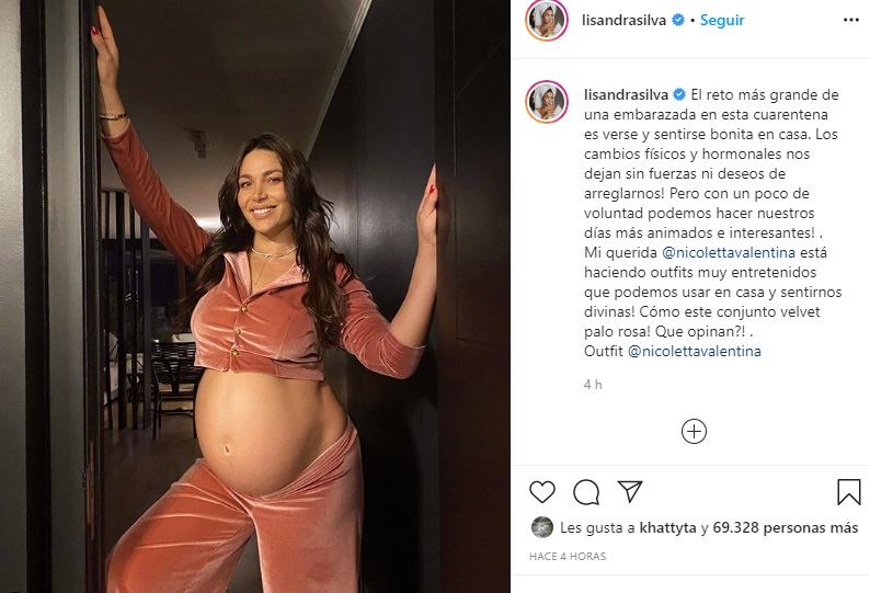 lisandra silva y su reto ante el embarazo