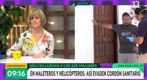 Evelyn Matthei se autrotrolleó en "Bienvenidos": 'Si yo salgo a trotar...'