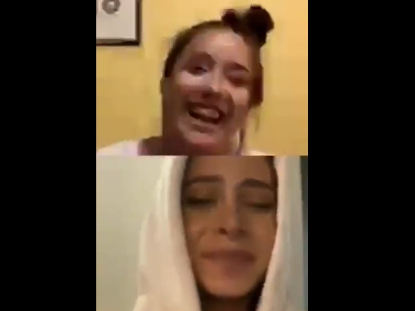 el hilarante momento entre cami y denise