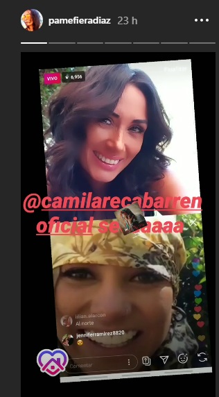 pamela díaz y la entrevista a Camila Recabaren