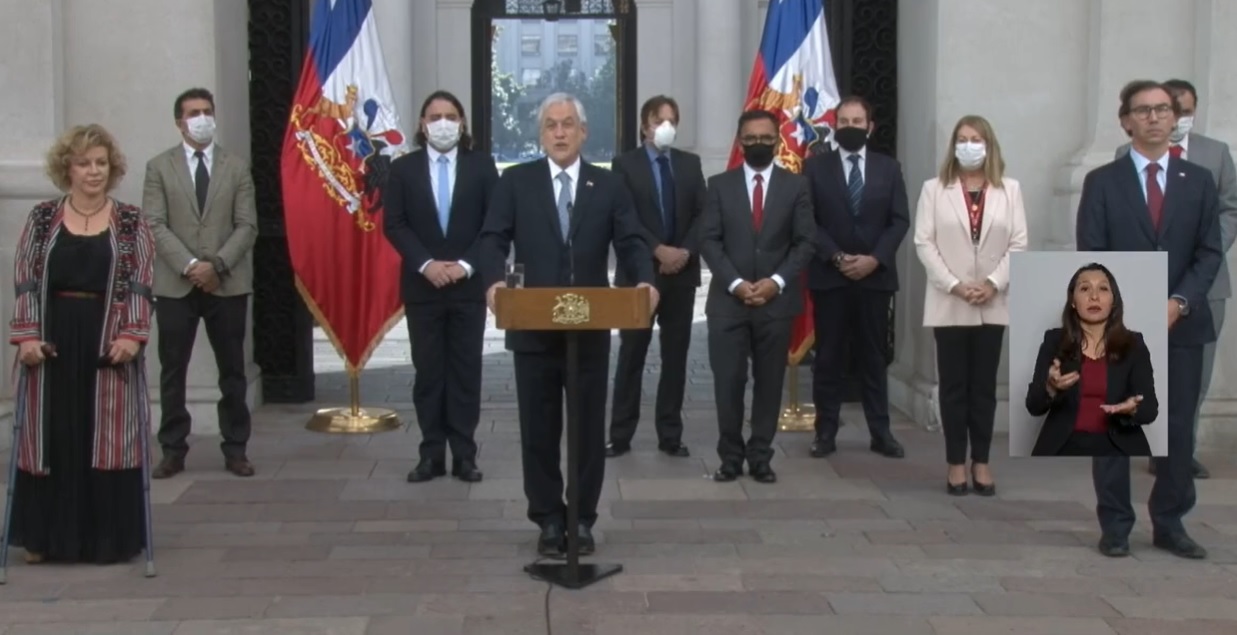 Piñera anunció canal de TV que entregará contenido educativo a los niños