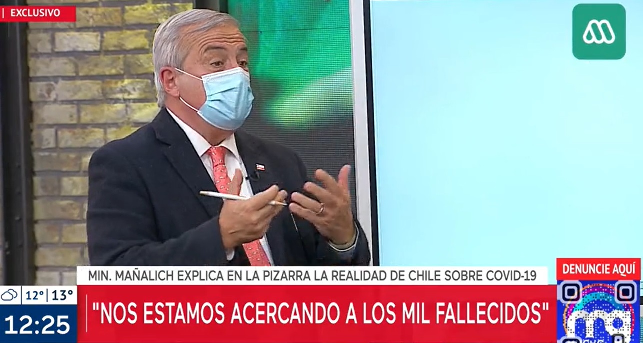 ministro mañalich estuvo hablando de la pobreza expuesta en la crisis