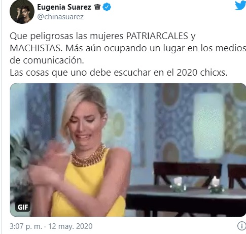 china suarez respondió críticas