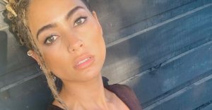 Camila Recabarren sorprendió luciendo uno de sus tatuajes más íntimos