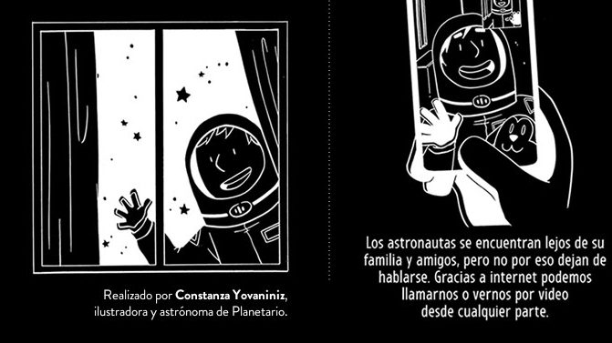 "Un Astronauta en Casa": El fanzine de Planetario Usach para los niños