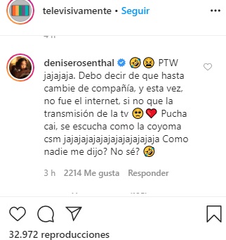 reacción denise