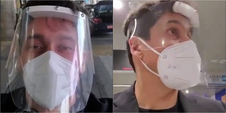 Rafael Araneda compartió video de su hazaña para volver a Chile junto a su familia