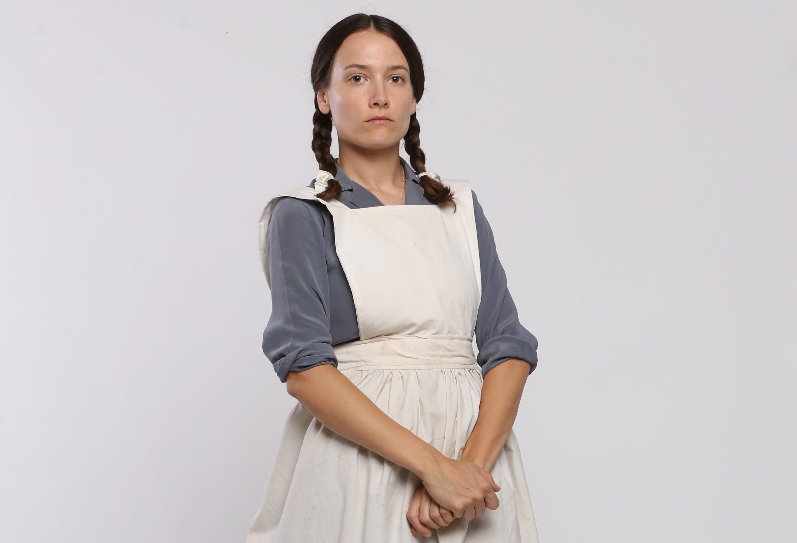 Así se grabó la muerte del personaje de Geraldine Neary en 'Helga y Flora'