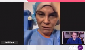 "Historias de Cuarentena": Lorena sufrió crisis de ansiedad en medio de su turno