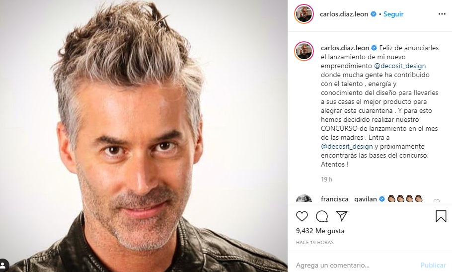 carlos díaz y su nuevo emprendimiento