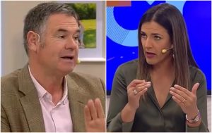 El tenso cruce de Julia Vial y senador Ossandón en "Hola Chile"