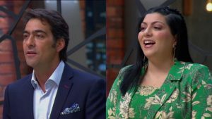 Chef Fernanda Fuentes saca risas con broma a Chris Carpentier en "MasterChef Celebrity"