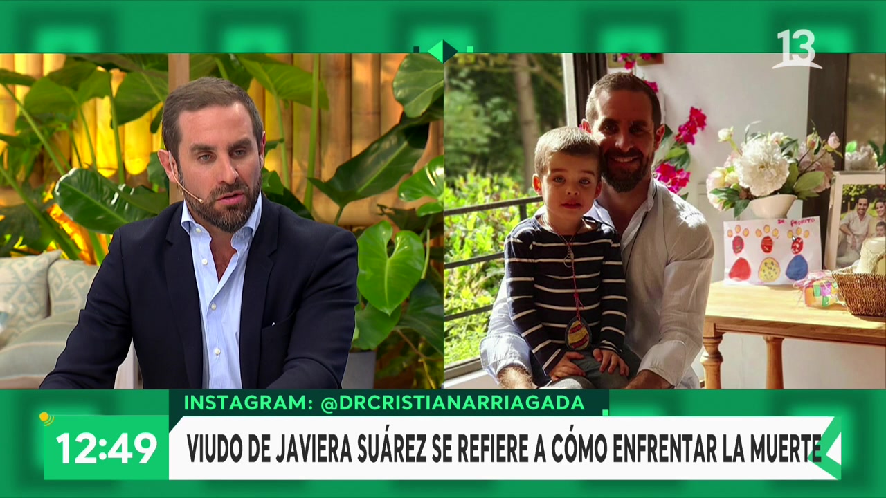 arriagada estuvo en "Bienvenidos" y lanzó sentida reflexión