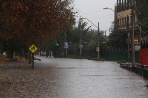 Los registros que ha dejado las intensas lluvias en zona centro sur