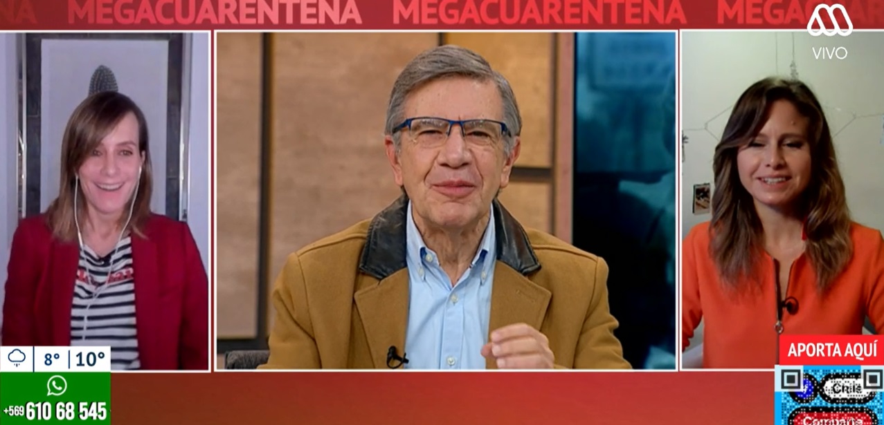 La chistosa reacción de Diana Bolocco y Soledad Onetto ante Joaquín Lavín en 'Mucho gusto'