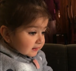 La tierna advertencia de una niña por su perro que se volvió viral