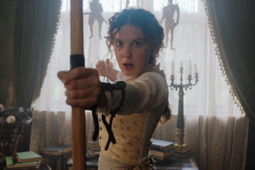 Netflix revela primeras imágenes de 'Enola Holmes', cinta protagonizada por Millie Bobby Brown