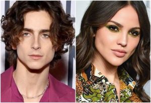 Timothée Chalamet es captado muy cariñoso con la actriz Eiza González