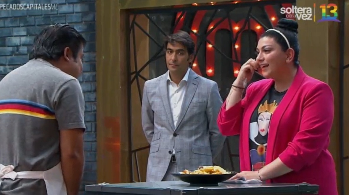 La coqueta frase de Nacho Pop que hizo sonrojar a la chef Fernanda Fuentes en 'MasterChef Celebrity'