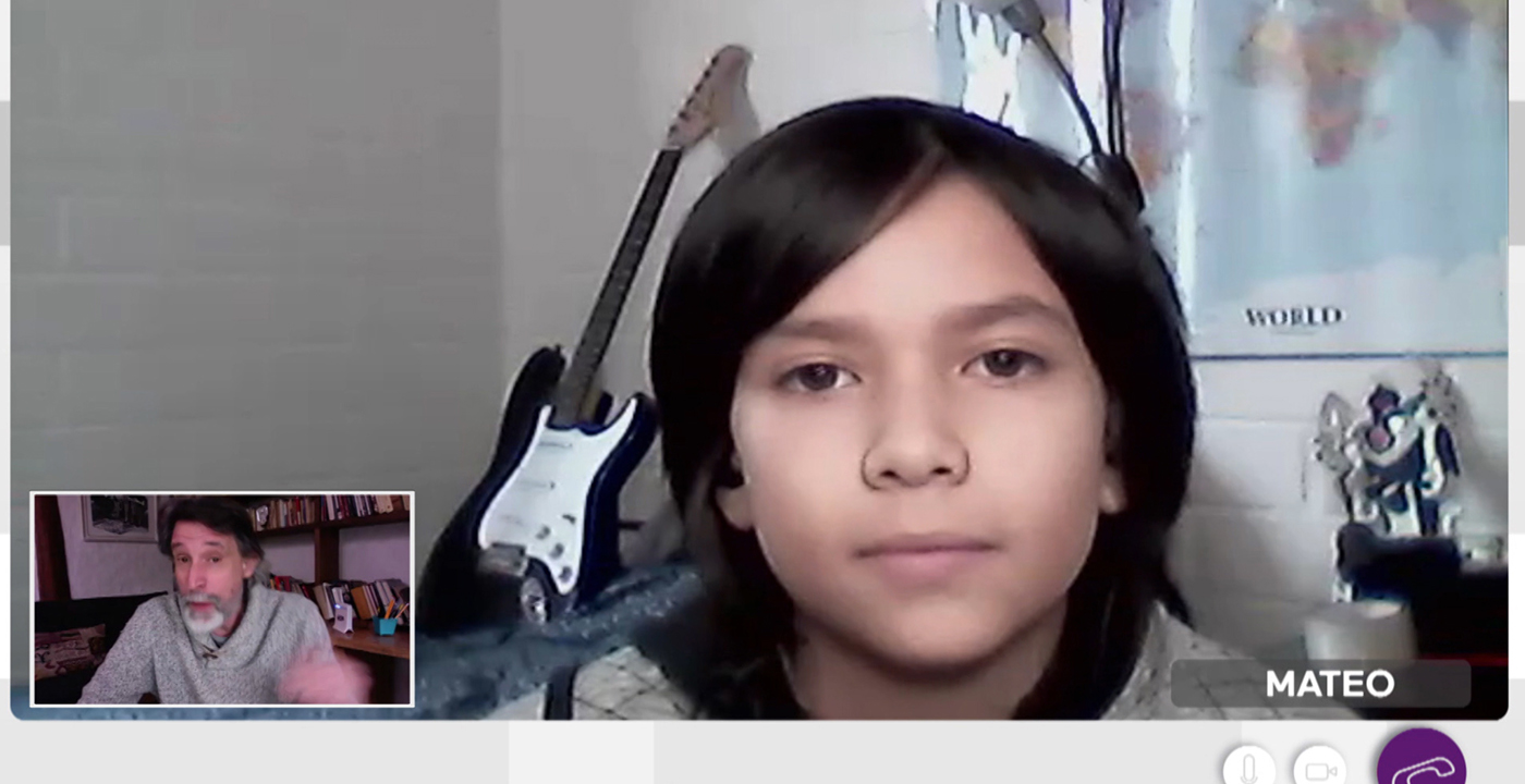 El mensaje de Simón Beltrán a los adultos por su rol en "Historias de cuarentena"