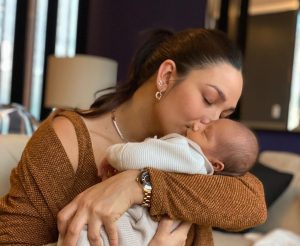 Lisandra Silva mostró cómo es la pieza de su hijo Noah