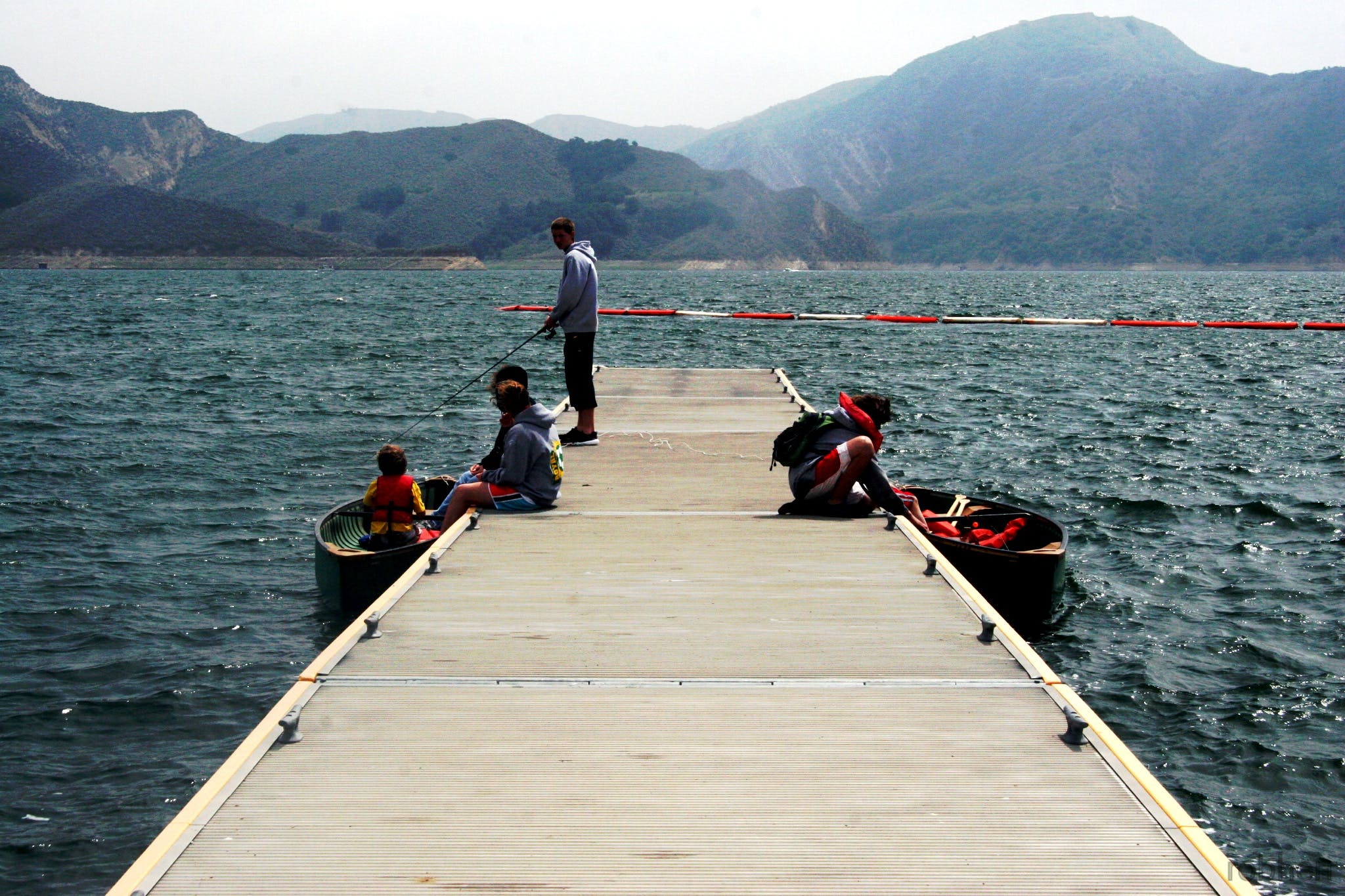 la zona donde se perdió naya rivera