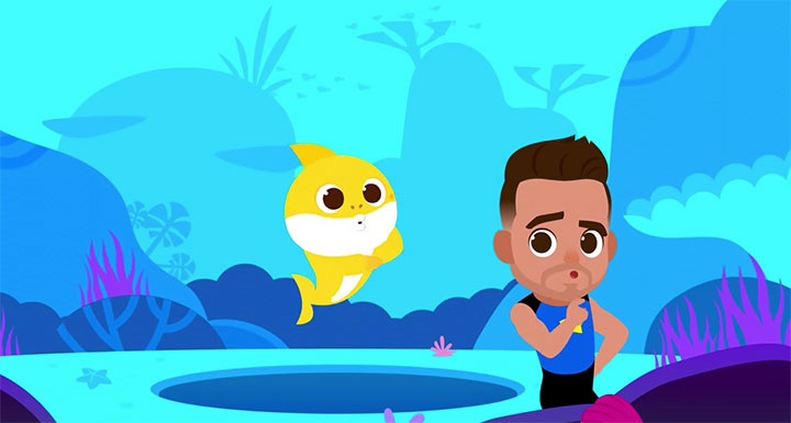 Luis Fonsi estrena versión de "Baby Shark" junto a sus hijos