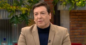 Julio César Rodríguez se quebró ante sorpresa cumpleañera en matinal de CHV