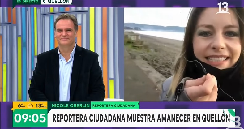 reportera sorprendió cantando e imitando a shakira 