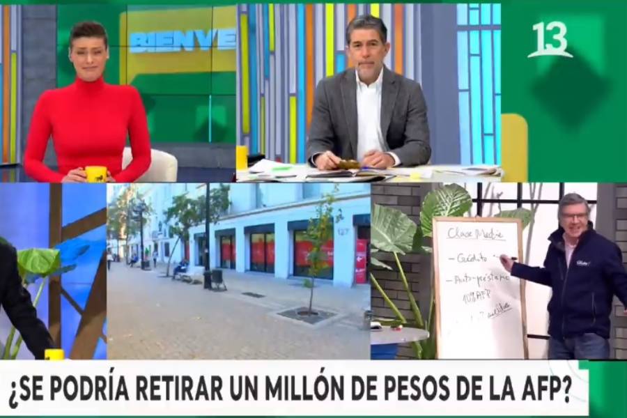 Francisco Vidal troleó a Joaquín Lavín en 'Bienvenidos' y Tonka Tomicic se unió